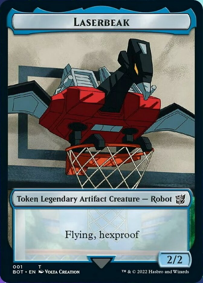Laserbeak [Transformers Tokens] | Odin's Place