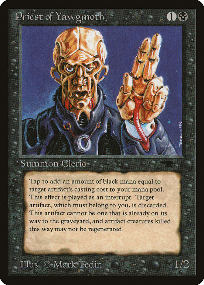 Priest of Yawgmoth (19) [Antiquities] | Odin's Place