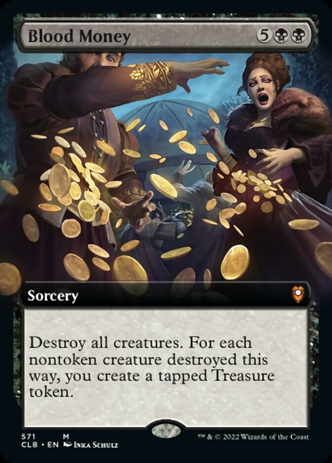 Blood Money (Extended Art) [Commander Legends: Battle for Baldur's Gate] | Odin's Place