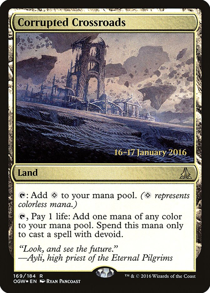 Corrupted Crossroads (169) [Oath of the Gatewatch Prerelease Promos] | Odin's Place