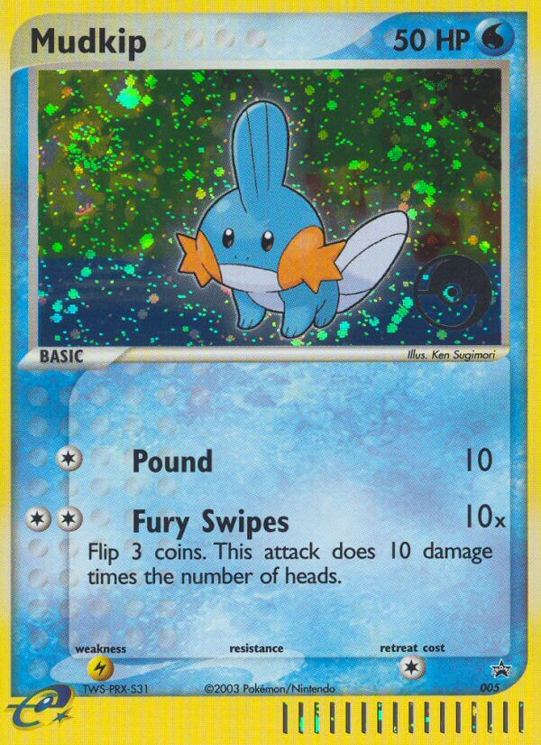 Mudkip (005) [Nintendo: Black Star Promos] | Odin's Place