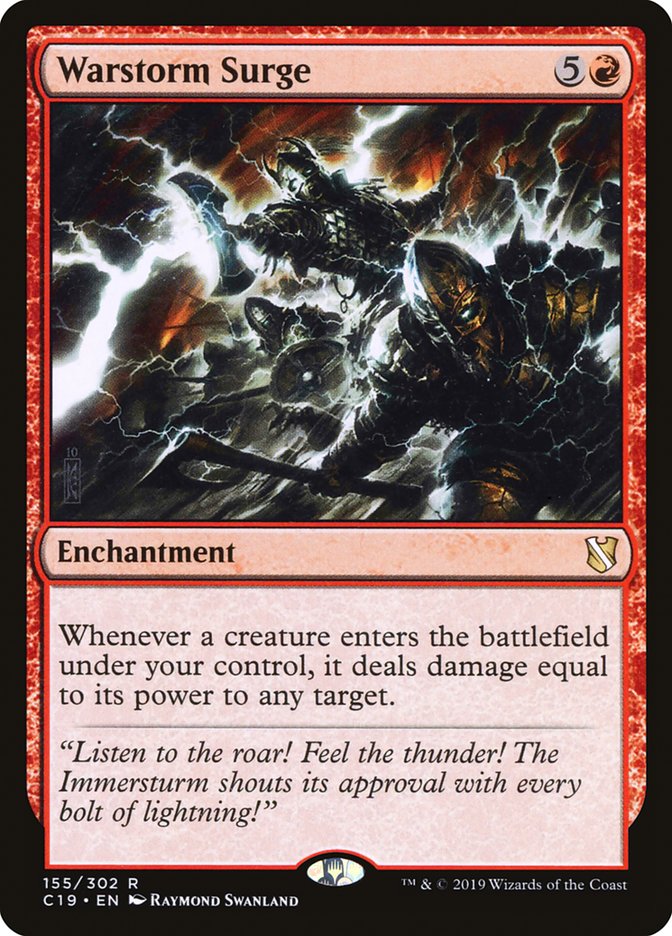 Warstorm Surge [Commander 2019] | Odin's Place