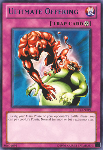 Ultimate Offering (Blue) [DL13-EN019] Rare | Odin's Place