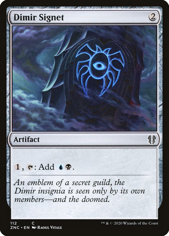 Dimir Signet [Zendikar Rising Commander] | Odin's Place