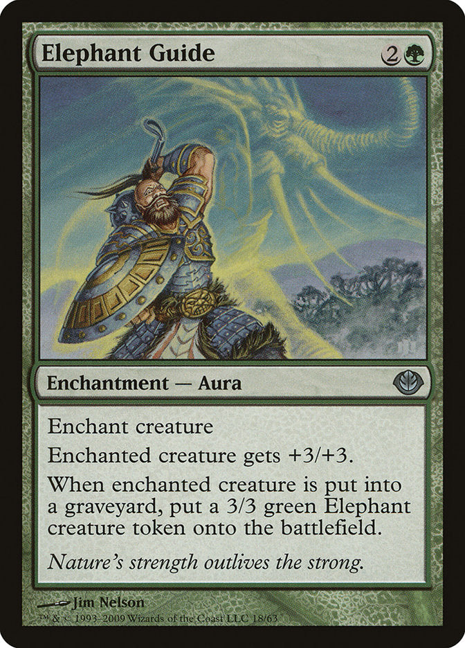 Elephant Guide (18) [Duel Decks: Garruk vs. Liliana] | Odin's Place