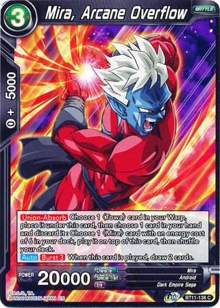 Mira, Arcane Overflow (BT11-138) [Vermilion Bloodline] | Odin's Place