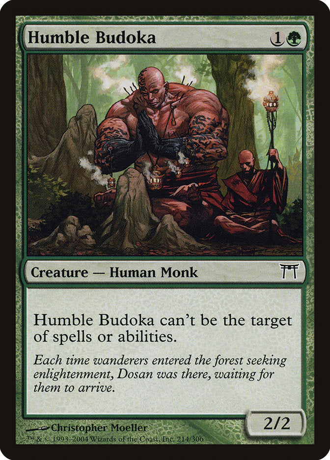 Humble Budoka (214) [Champions of Kamigawa] | Odin's Place