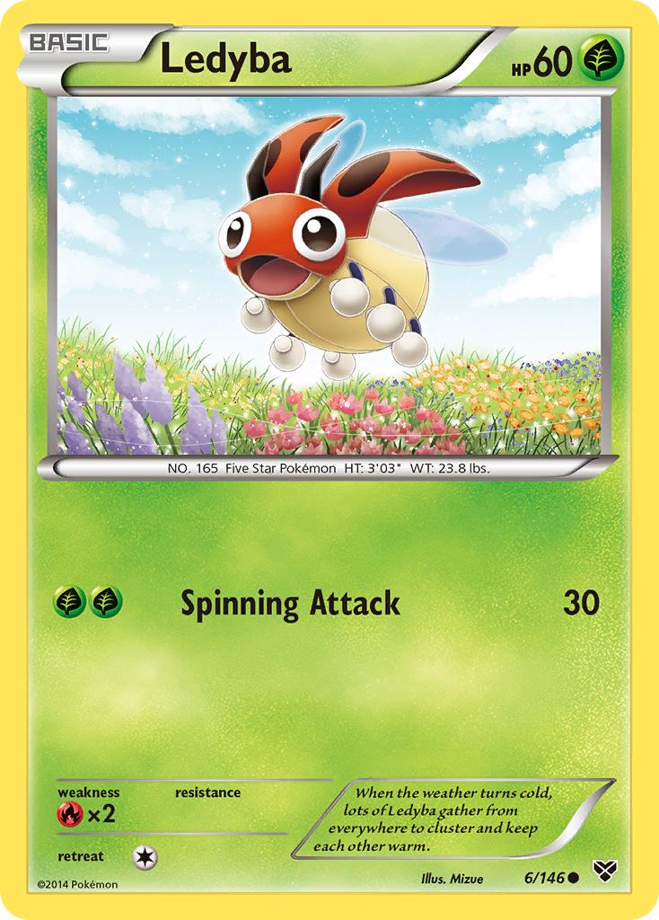 Ledyba (6/146) [XY: Base Set] | Odin's Place