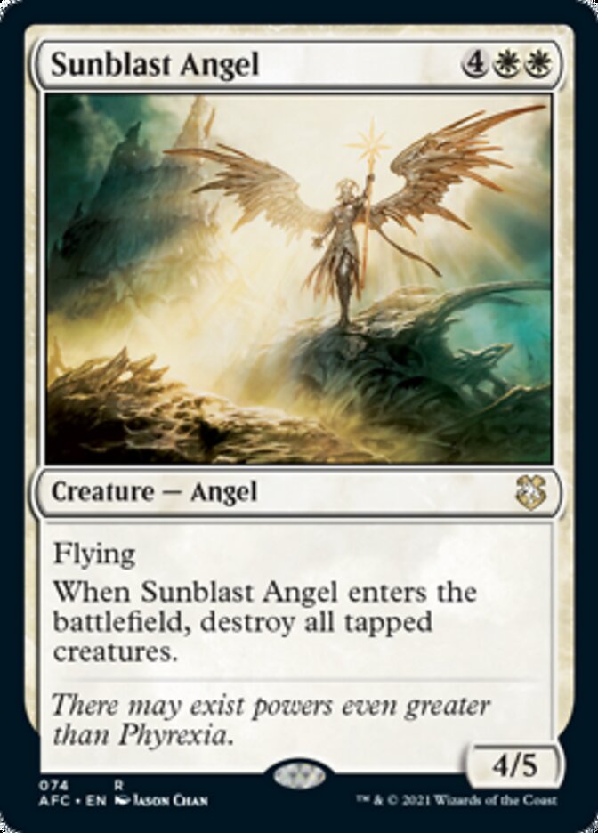 Sunblast Angel [Dungeons & Dragons: Adventures in the Forgotten Realms Commander] | Odin's Place