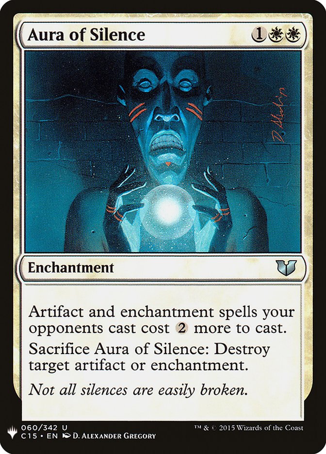 Aura of Silence [Mystery Booster] | Odin's Place