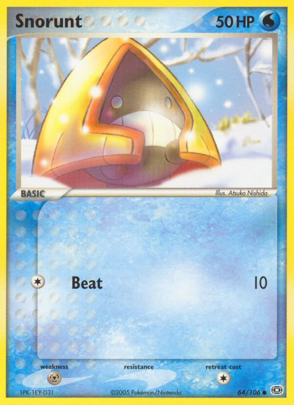 Snorunt (64/106) [EX: Emerald] | Odin's Place
