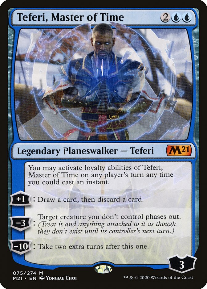 Teferi, Master of Time (075) [Core Set 2021] | Odin's Place