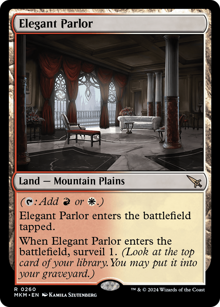 Elegant Parlor [Murders at Karlov Manor] | Odin's Place