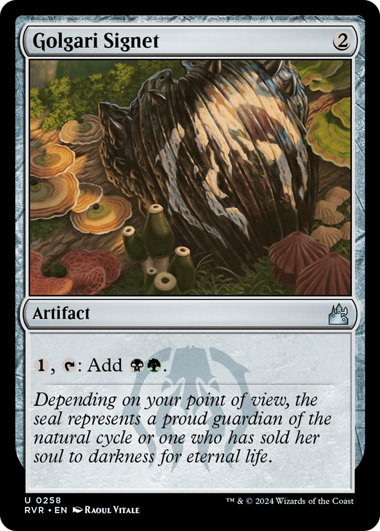 Golgari Signet [Ravnica Remastered] | Odin's Place