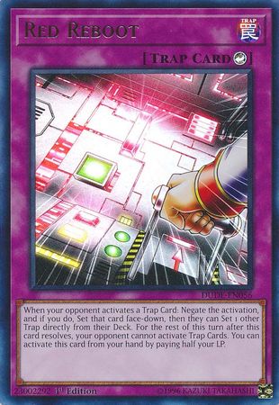 Red Reboot [DUDE-EN056] Ultra Rare | Odin's Place