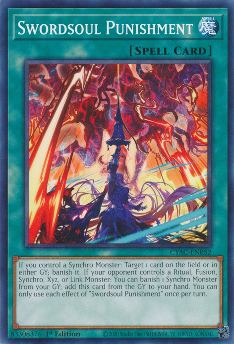 Swordsoul Punishment [CYAC-EN052] Common | Odin's Place