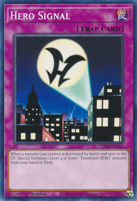 Hero Signal [LDS3-EN115] Common | Odin's Place