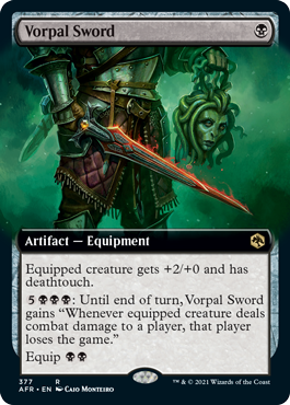Vorpal Sword (Extended Art) [Dungeons & Dragons: Adventures in the Forgotten Realms] | Odin's Place