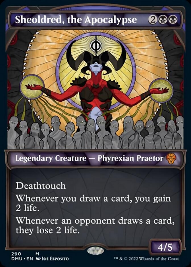 Sheoldred, the Apocalypse (Showcase) [Dominaria United] | Odin's Place