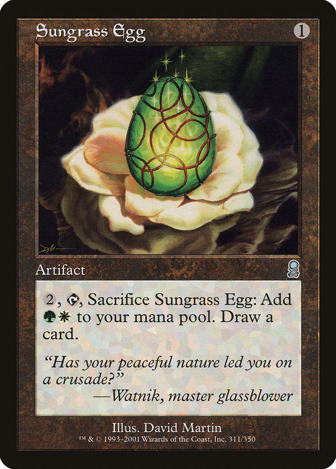 Sungrass Egg (311) [Odyssey] | Odin's Place