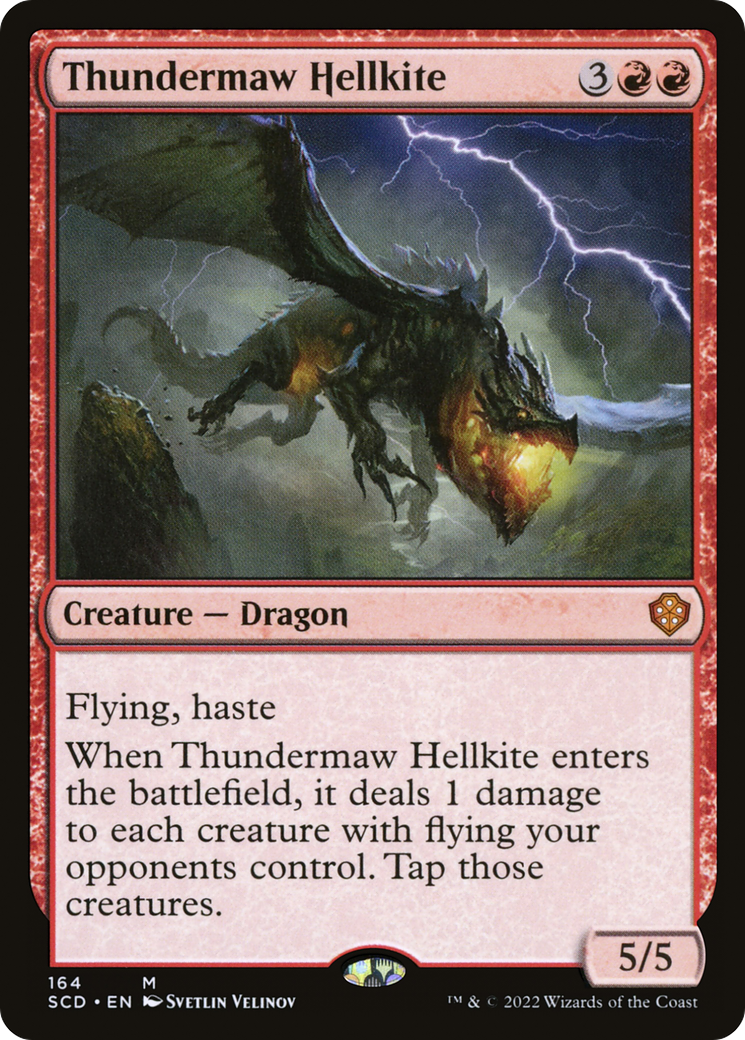 Thundermaw Hellkite [Starter Commander Decks] | Odin's Place