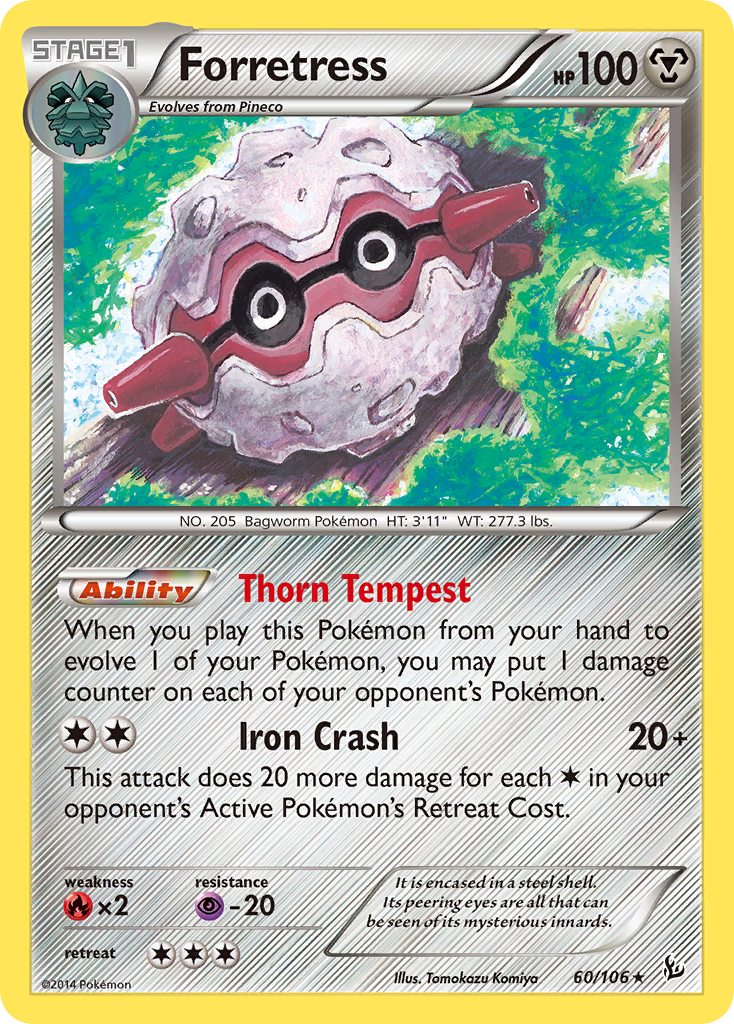 Forretress (60/106) [XY: Flashfire] | Odin's Place