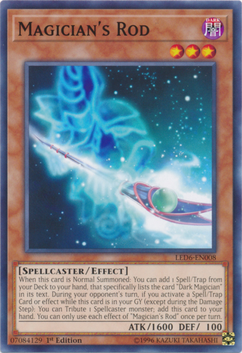 Magician's Rod [LED6-EN008] Common | Odin's Place