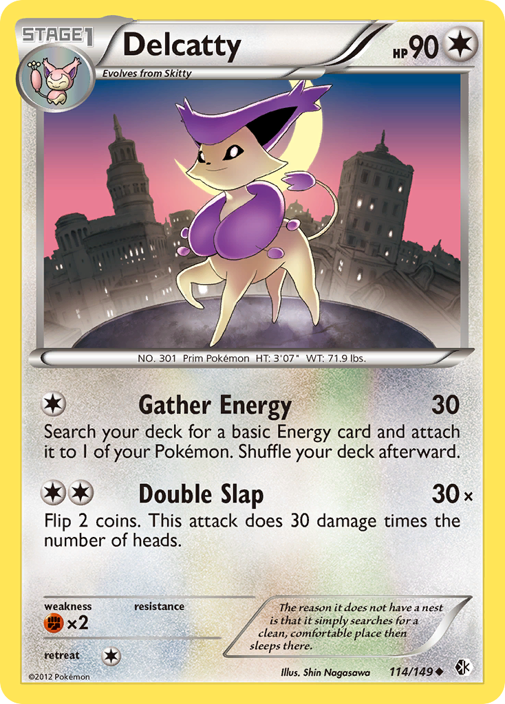 Delcatty (114/149) [Black & White: Boundaries Crossed] | Odin's Place