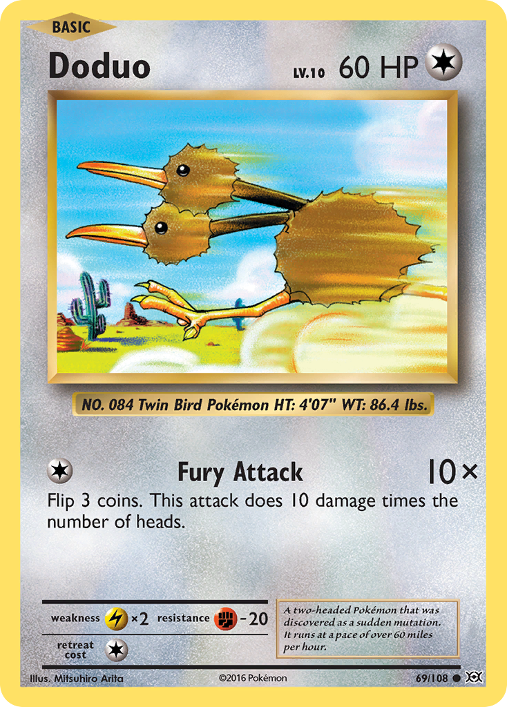 Doduo (69/108) [XY: Evolutions] | Odin's Place