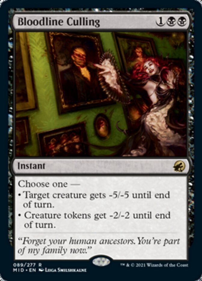 Bloodline Culling [Innistrad: Midnight Hunt] | Odin's Place