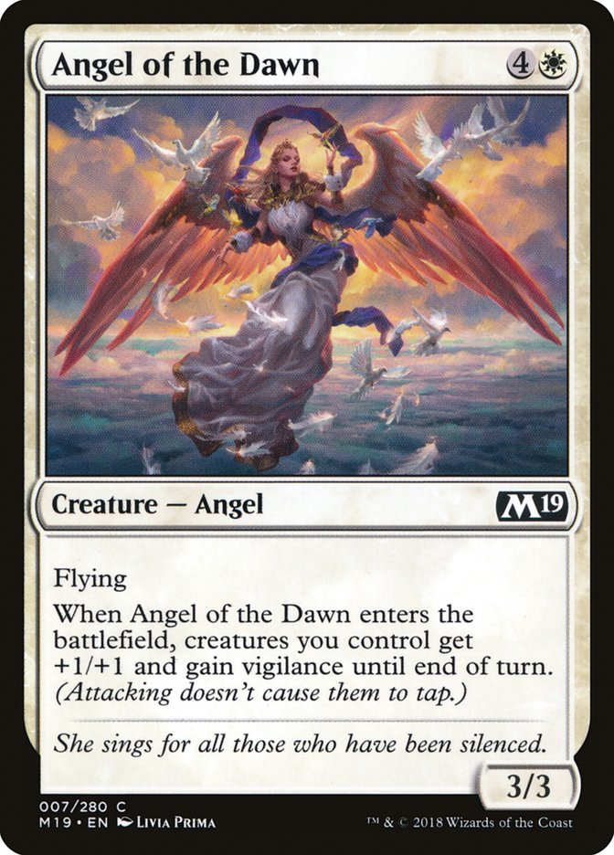 Angel of the Dawn (7) [Core Set 2019] | Odin's Place