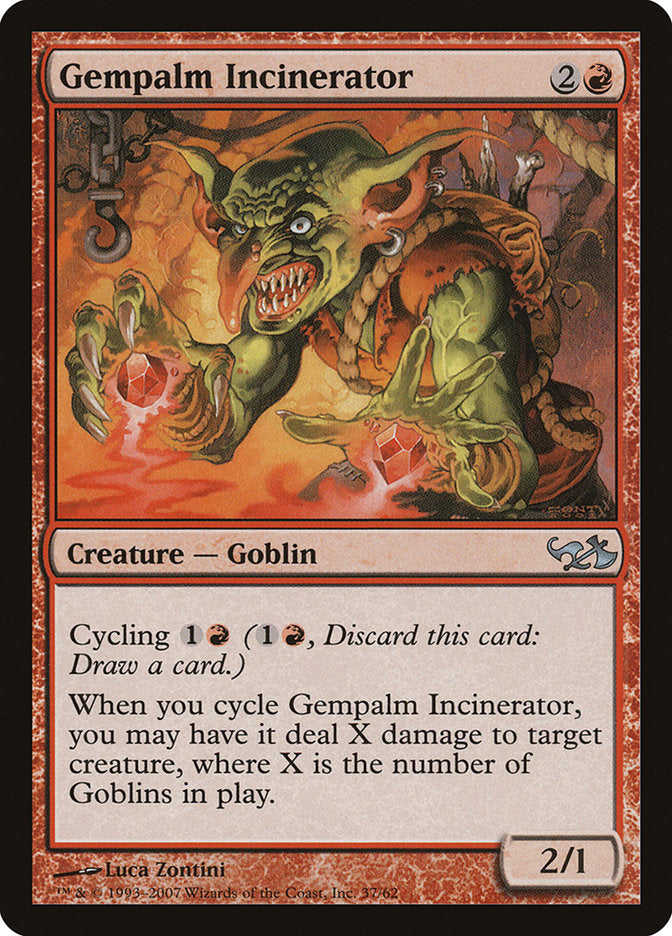 Gempalm Incinerator (37) [Duel Decks: Elves vs. Goblins] | Odin's Place