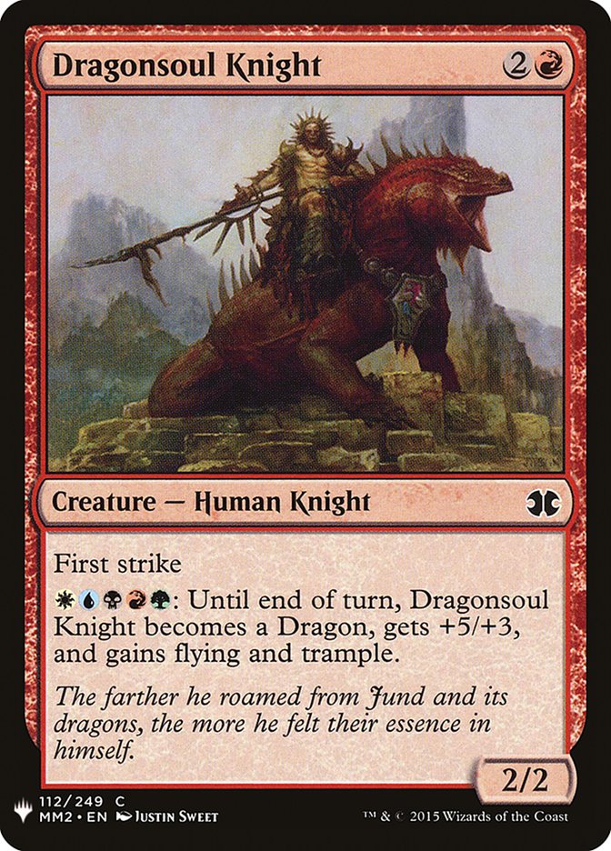 Dragonsoul Knight [Mystery Booster] | Odin's Place