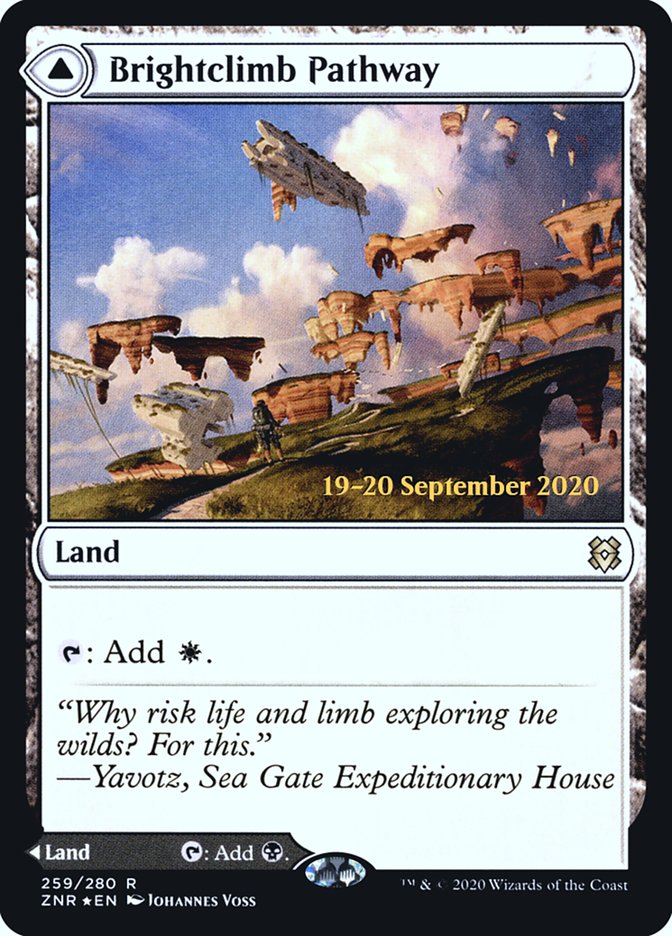 Brightclimb Pathway // Grimclimb Pathway [Zendikar Rising Prerelease Promos] | Odin's Place