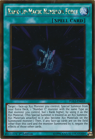 Rank-Up-Magic Numeron Force [PGL2-EN059] Gold Rare | Odin's Place