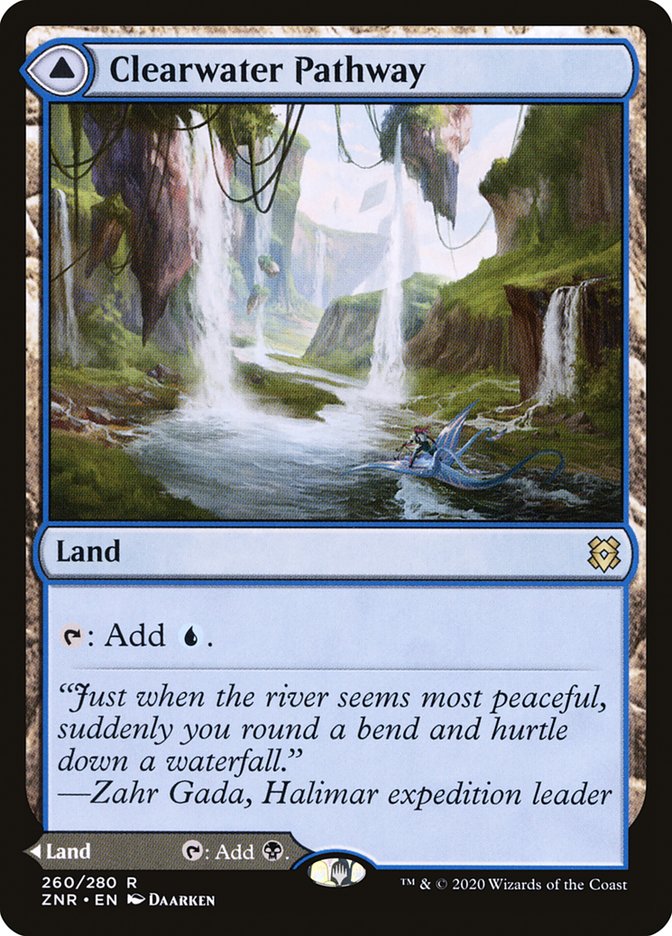 Clearwater Pathway // Murkwater Pathway [Zendikar Rising] | Odin's Place