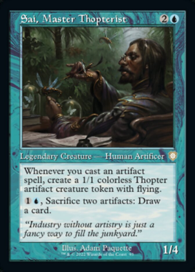 Sai, Master Thopterist (Retro) [The Brothers' War Commander] | Odin's Place