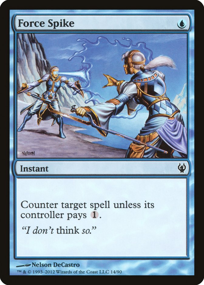 Force Spike (14) [Duel Decks: Izzet vs. Golgari] | Odin's Place