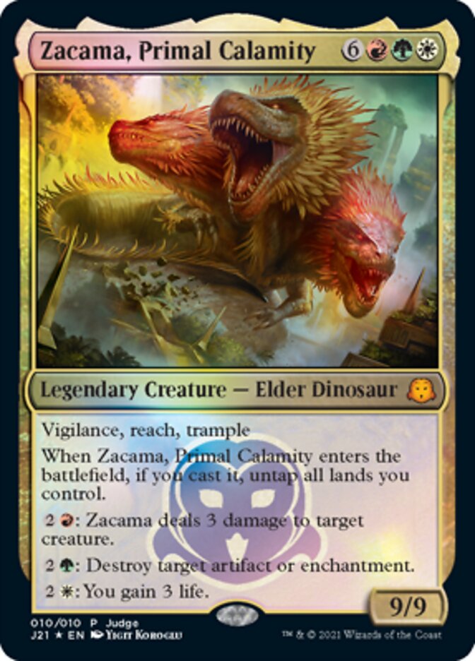 Zacama, Primal Calamity [Judge Gift Cards 2021] | Odin's Place