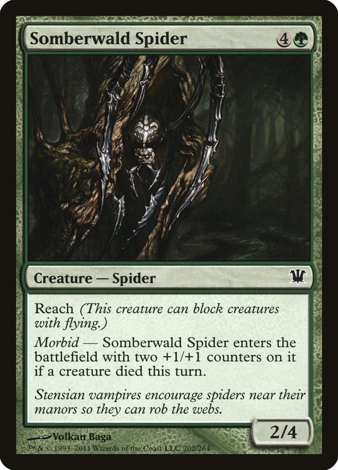 Somberwald Spider (202) [Innistrad] | Odin's Place