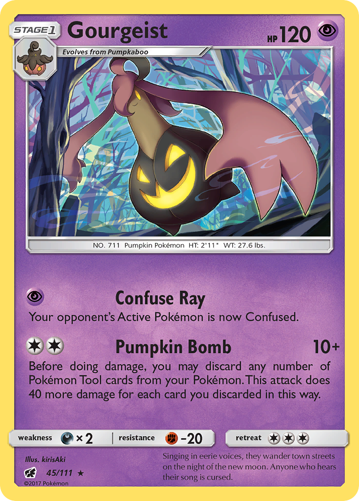Gourgeist (45/111) [Sun & Moon: Crimson Invasion] | Odin's Place