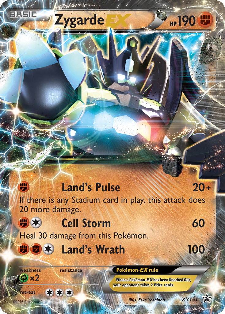 Zygarde EX (XY151) [XY: Black Star Promos] | Odin's Place