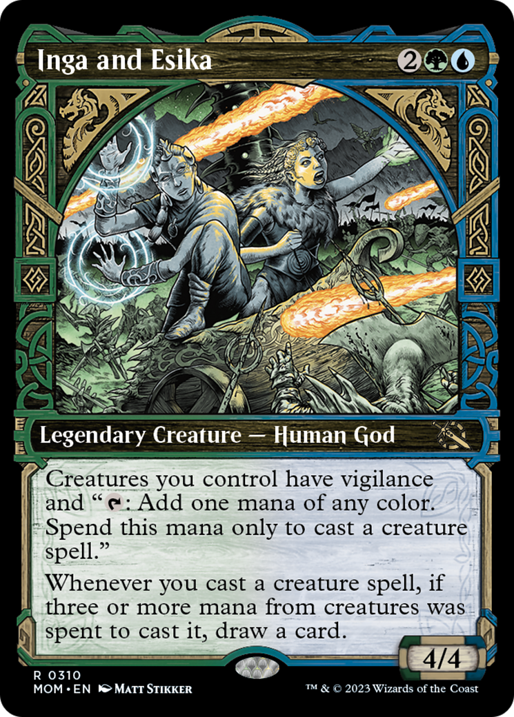 Inga and Esika (Showcase Planar Booster Fun) [March of the Machine] | Odin's Place
