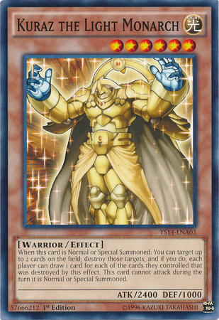 Kuraz the Light Monarch [YS14-ENA03] Common | Odin's Place