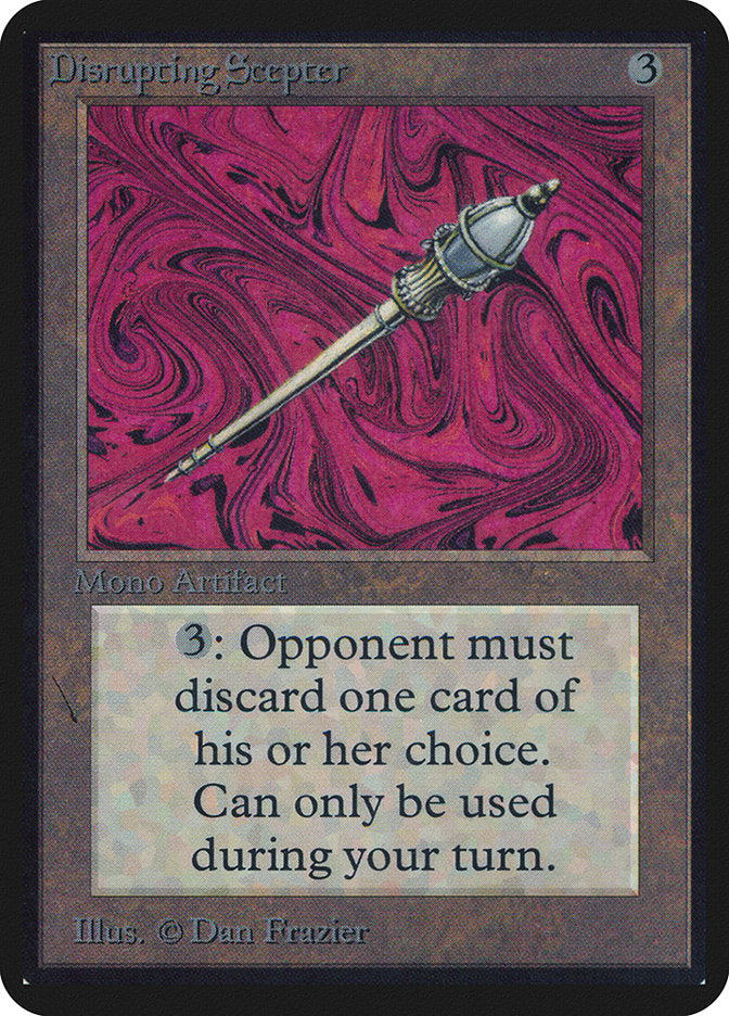 Disrupting Scepter [Alpha Edition] | Odin's Place