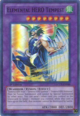 Elemental HERO Tempest [LCGX-EN048] Super Rare | Odin's Place