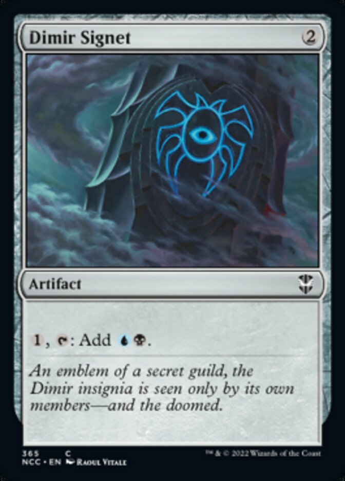 Dimir Signet [Streets of New Capenna Commander] | Odin's Place