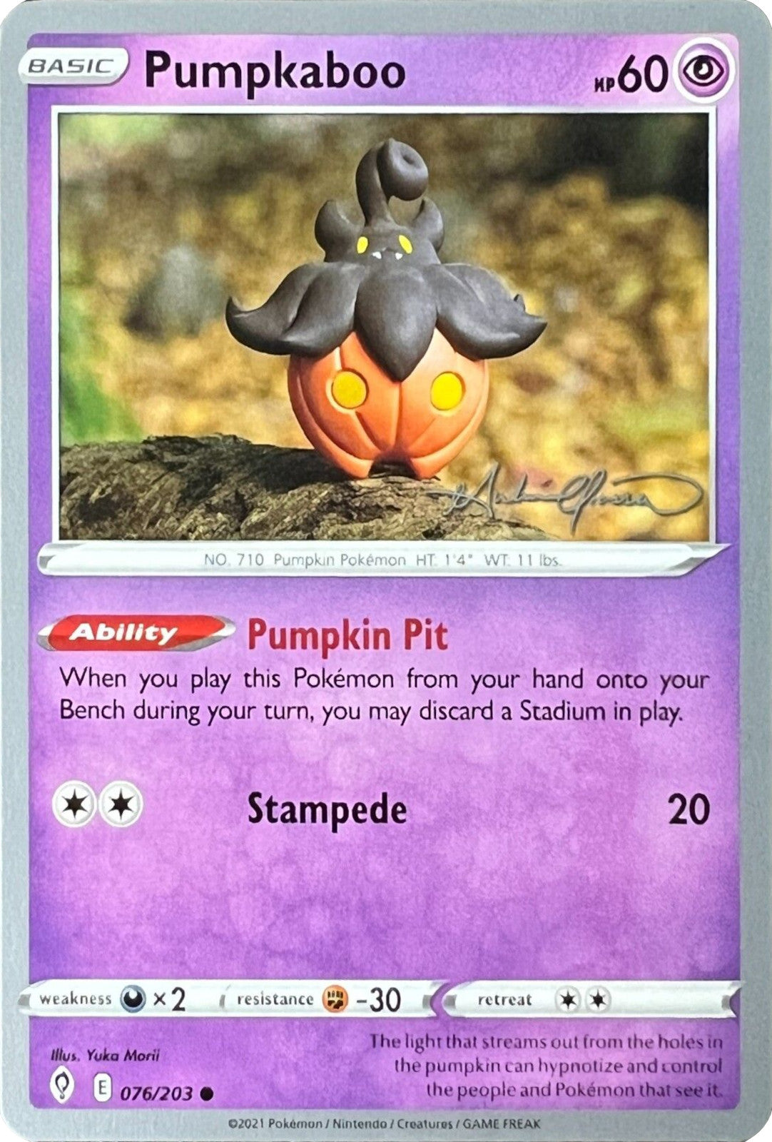 Pumpkaboo (076/203) (The Shape of Mew - Andre Chiasson) [World Championships 2022] | Odin's Place