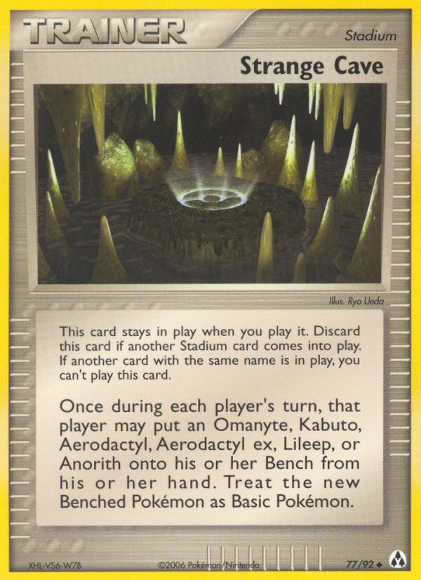 Strange Cave (77/92) [EX: Legend Maker] | Odin's Place