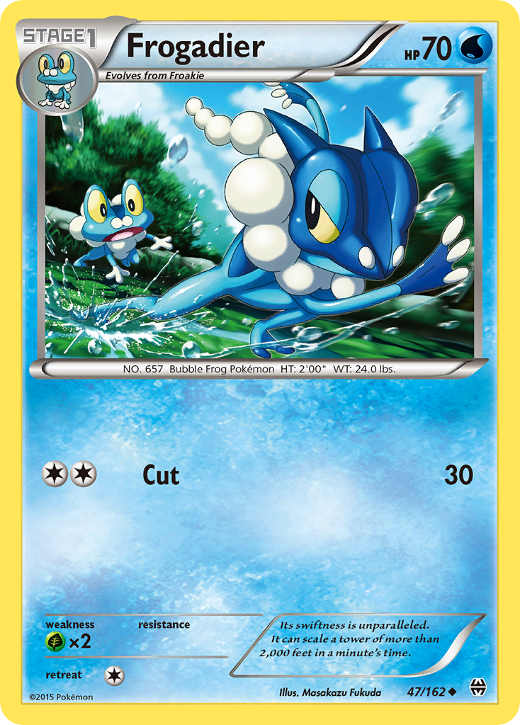 Frogadier (47/162) [XY: BREAKthrough] | Odin's Place
